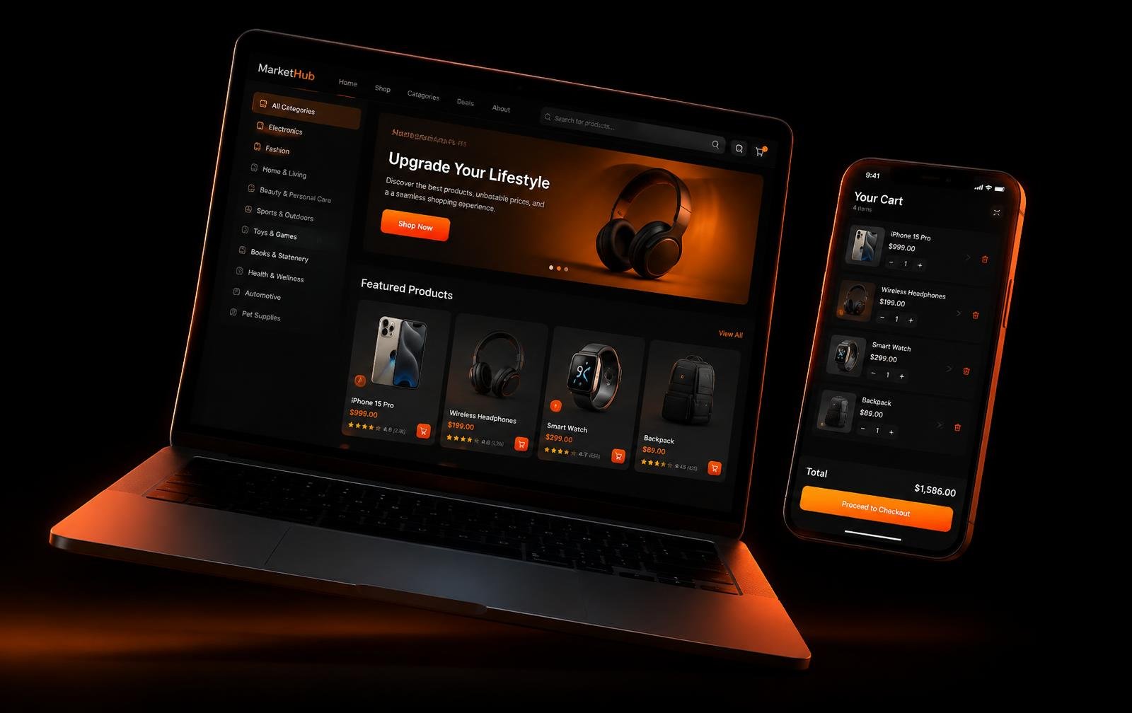 Asinmart concept mockup